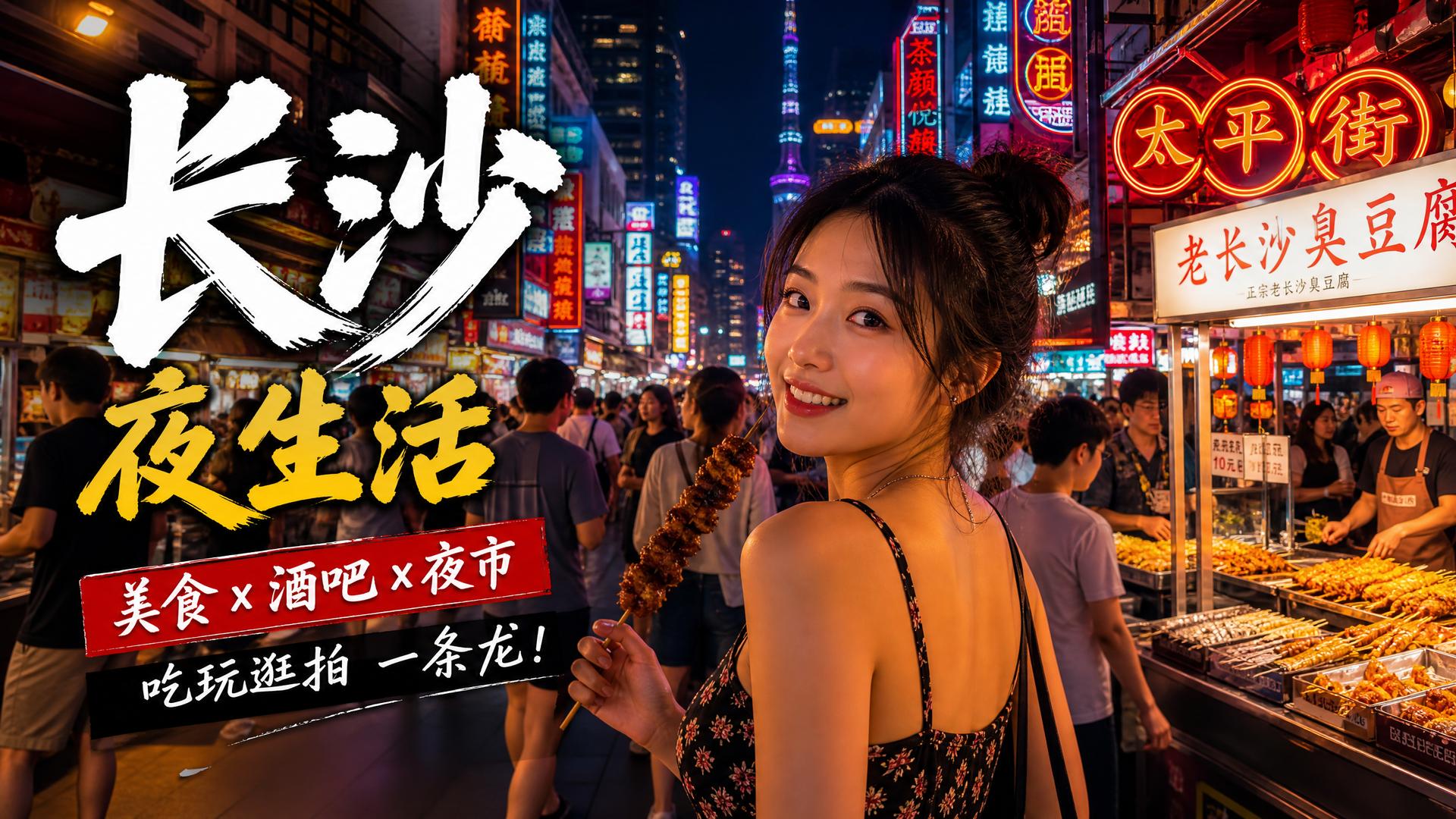 双飞城市夜景模板